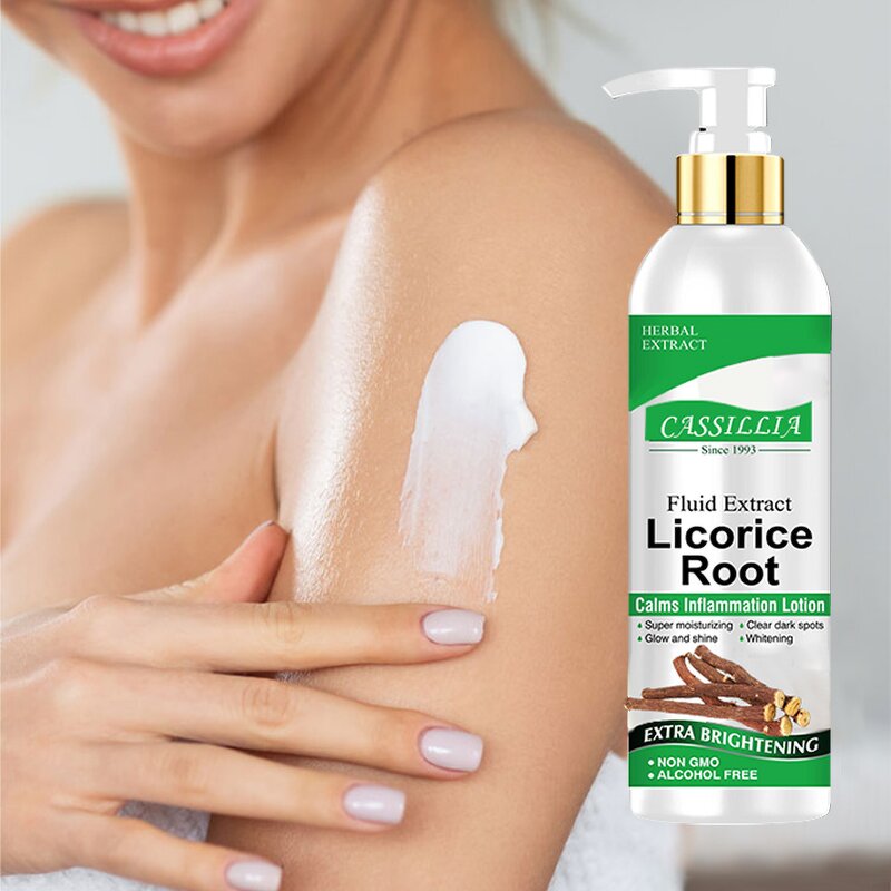 Body Lotion Manufacturer - Korean Moisturizing Whitening Organic Shimmering Kojic Acid for Black Skin