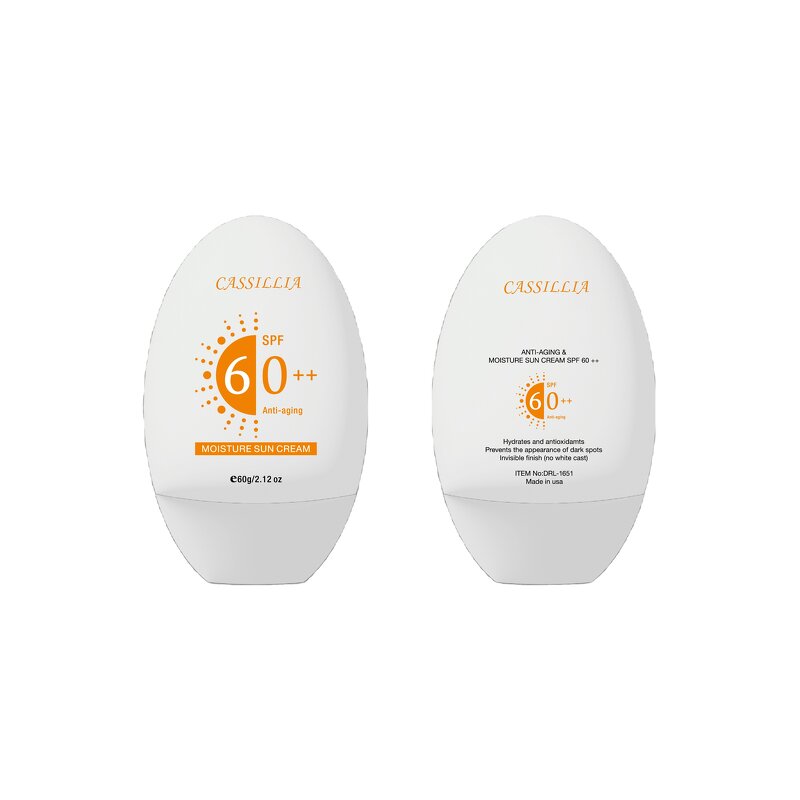Sunscreen Cream Manufacturer - Private Label Organic Women's Sun Cream Lotion High SPF 30+ Anti-UV
