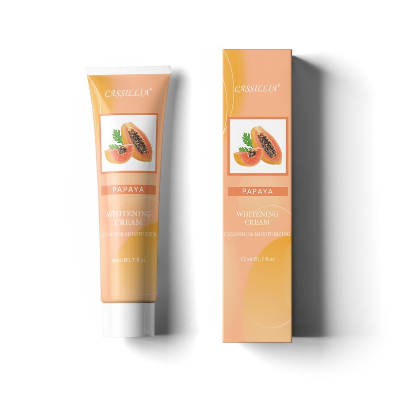 Facial Cream Manufacturer - Organic Korean Beauty Papaya Extract Brightening Anti-Aging Freckles Removal