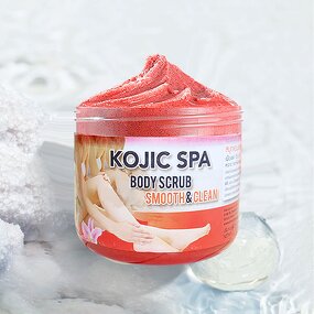 Body Scrub Manufacturer - Skin Care Organic Sea Salt Vegan Body Scrubs Sherbet Shea Kojic Spa Tomato Vitamin c