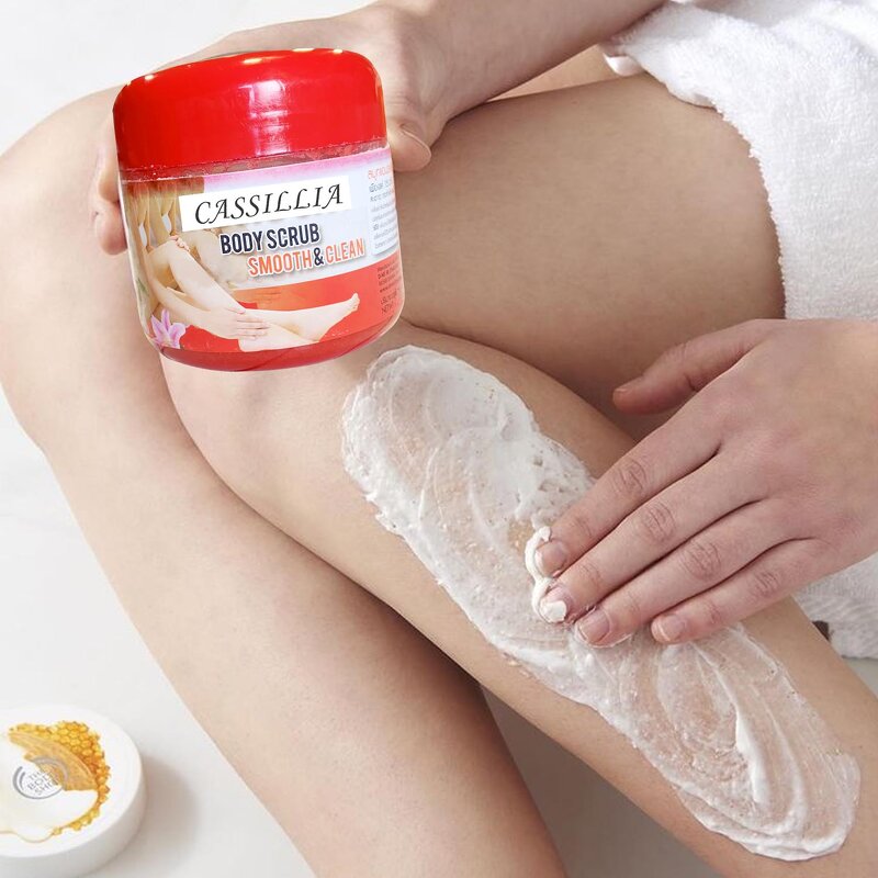 Body Scrub Manufacturer - Exfoliating Organic Smooth and Clean Brightening Vitamin C Body Face Clean