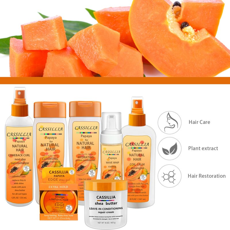 Hair Care Set Manufacturer - Curly Beauty Hair Care Product Shea Butter for Natural Hair