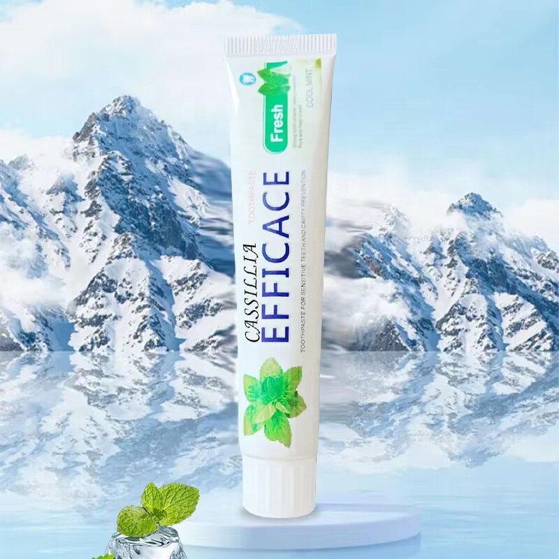 Toothpaste Manufacturer - Organic Herbal Cool Mint Fresh Strong Tooth Enamel Whitening Sensitive Teeth Cavity Prevention
