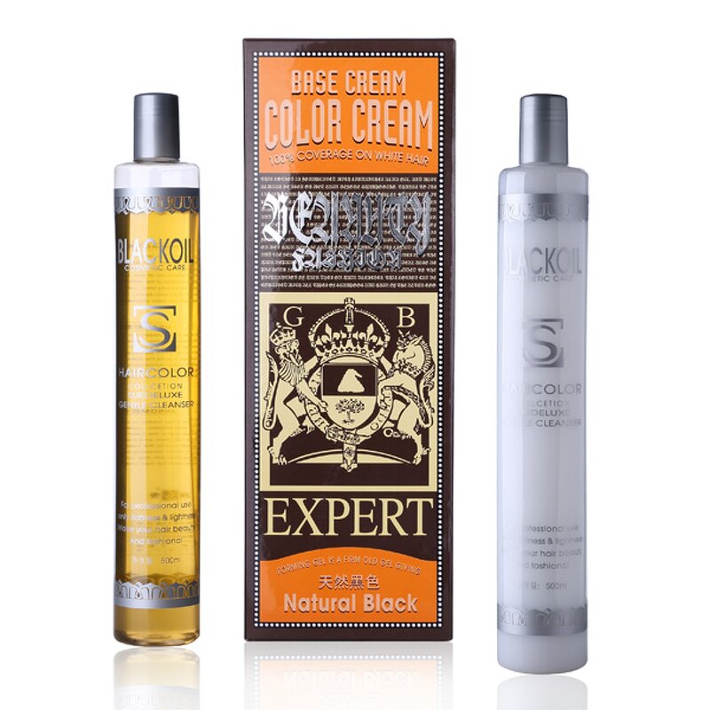 Hair Dye Manufacturer - Hot Sale Coloring Products Hair Dye Black for Africans Hair Dyeing Cream