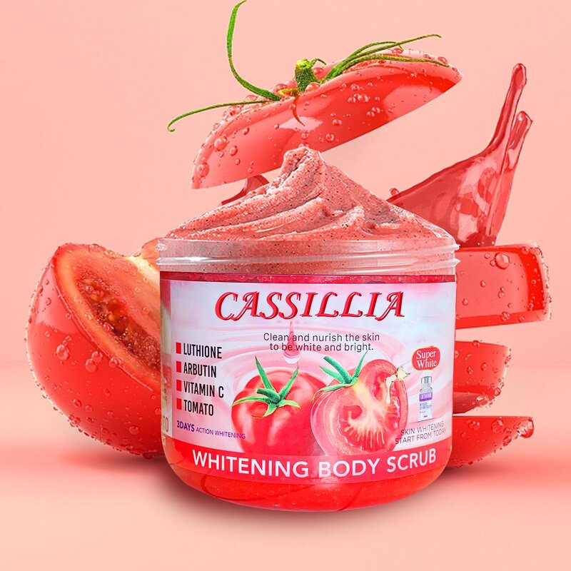 Body Scrub Manufacturer - OEM Wholesale Custom Package Fruit Natural Bulk Whitening Tomato Sugar Private Label Organic