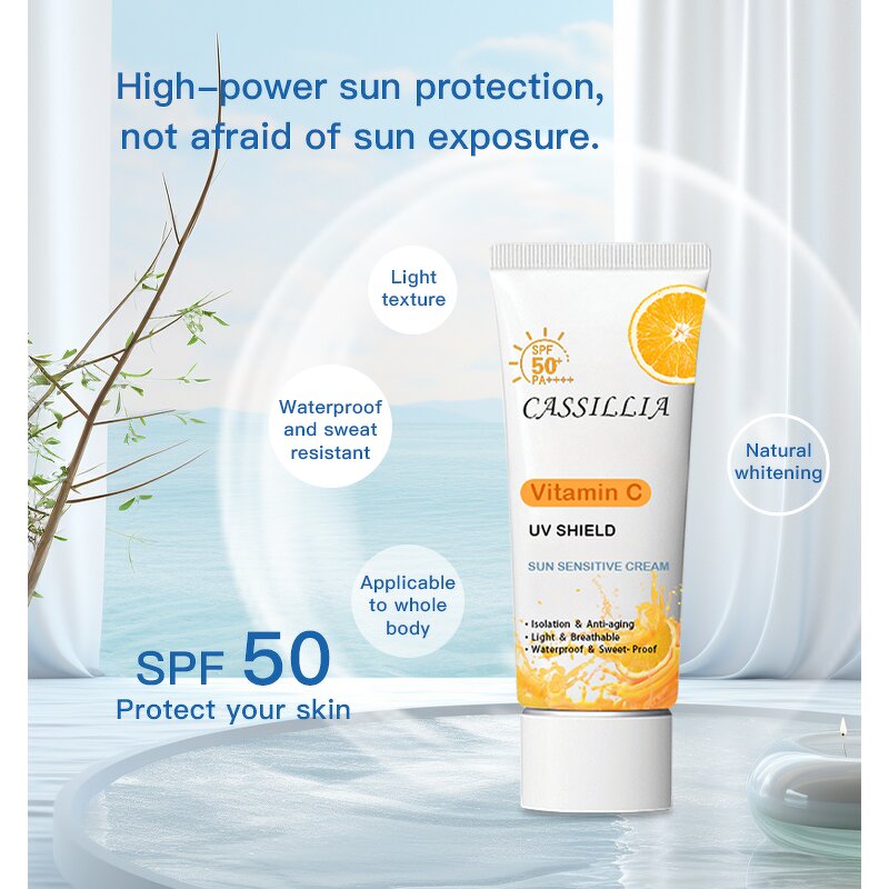 Sunscreen Cream Manufacturer - Private Label Vegan Korean SPF 30 Protection Spray Custom SPF 50