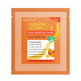 Whitening Powder Manufacturer - 100% Natural Turmeric Vitamin C for Body Dark Skin Toning All Skin Types