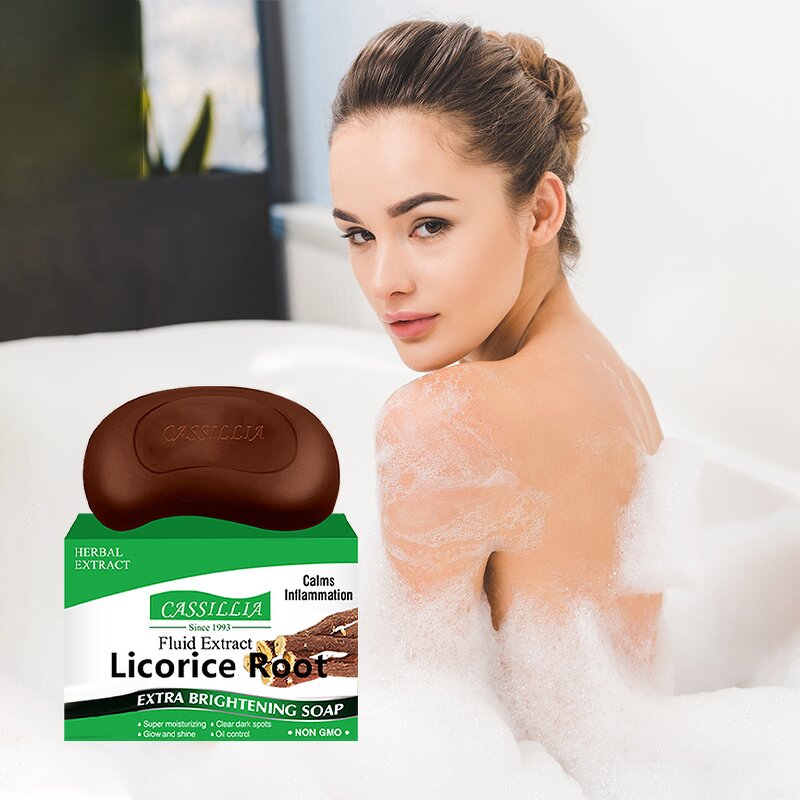 Bath Soap Manufacturer - Herbal Extract Licorice Root Moisturizing Brightening Kojic Acid Acne Treatment
