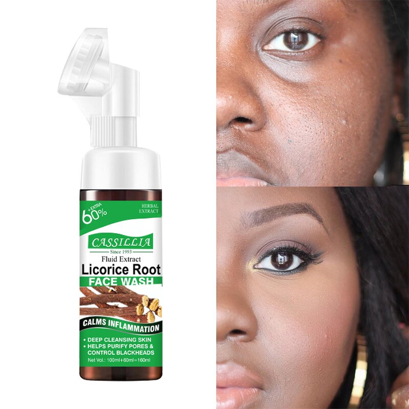 Face Wash Manufacturer - Private Label Natural Organic Whitening 150ml Moisturizing Perfumed Licorice Root Extract