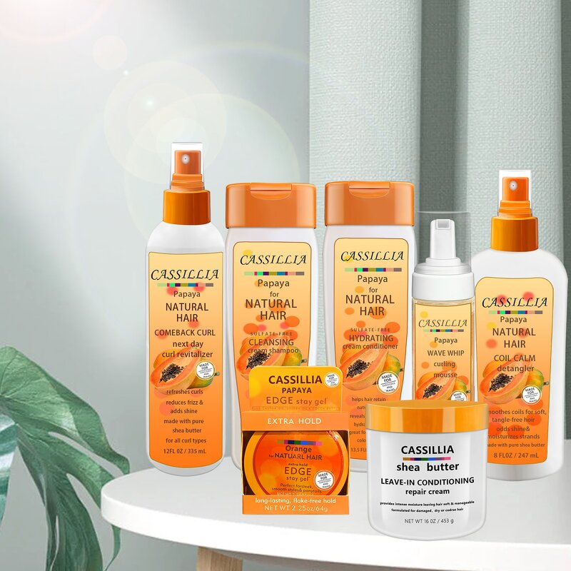 Hair Care Set Manufacturer - Curly Beauty Hair Care Product Shea Butter for Natural Hair