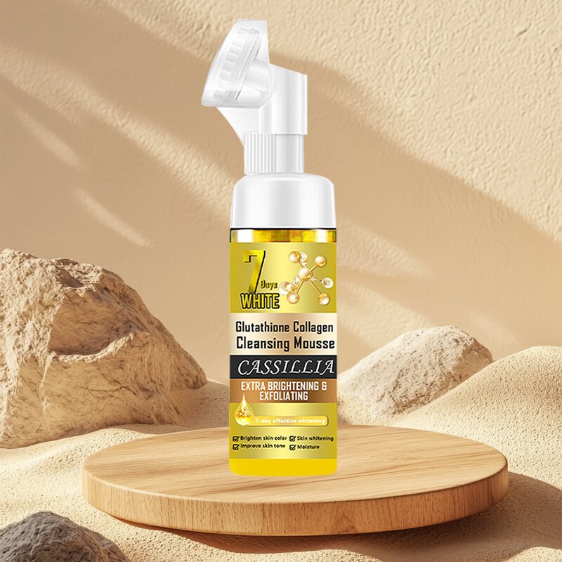 Face Wash Manufacturer - Private Label Korean Face Care Cleanser Mousse For Women Gluta thione Collagen