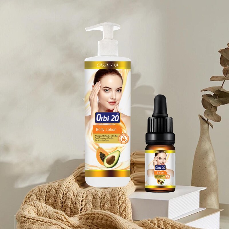 Body Lotion Manufacturer - Natural Organic Fruit Vitamin E Papaya Avocado Niacinamide Quick Whitening Collagen