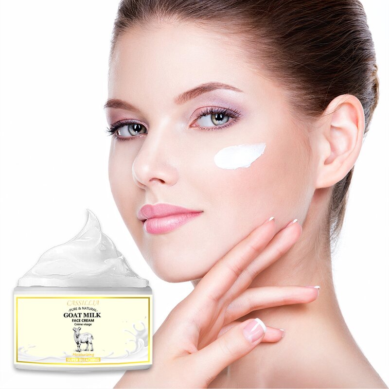 Face Cream Manufacturer - Factory Goat Milk Whitening Moisturizing Anti Aging Gentle Hydrating Skincare Products