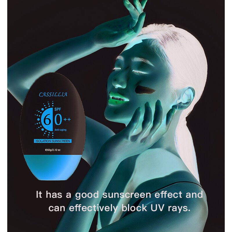 Sunscreen Cream Manufacturer - Private Label Natural Sunscreen SPF 60 Long Lasting Waterproof Moisturizing Women