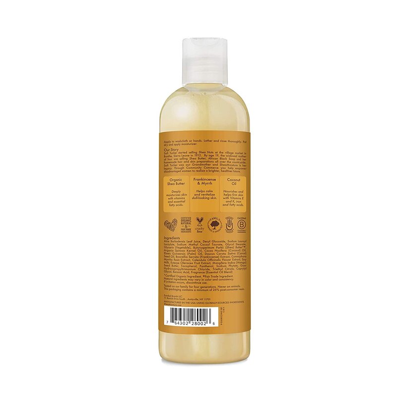 Body Wash Manufacturer - Shea Moisture Native Shea Fruit Shower Gel Shea Moisture Jamaican Black Castor Oil