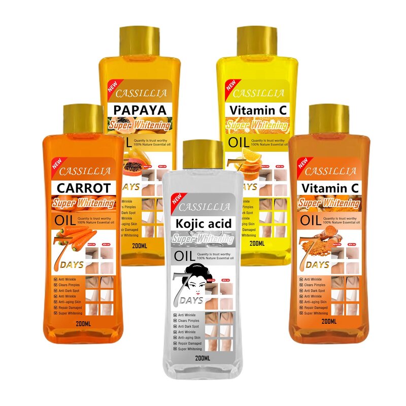 Body Oil Manufacturer - 100% Natural Pure Essential Oil Whitening Anti-aging Carrot Oil Skin Care Lightening