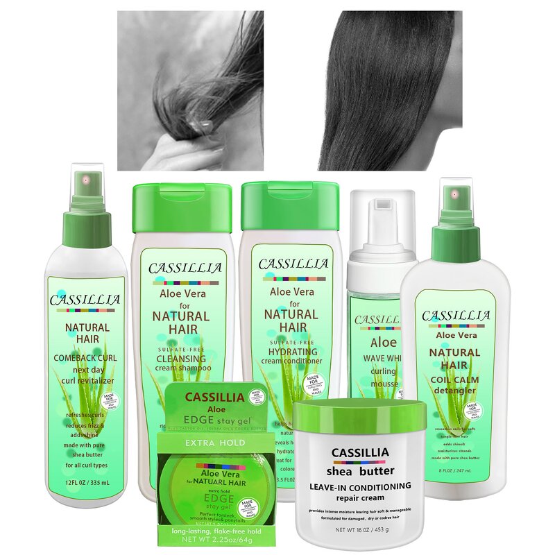 Hair Care Set Manufacturer - African Hair Care Productsshea Butter for Natural Hair Moisturizing Curly Hair Care
