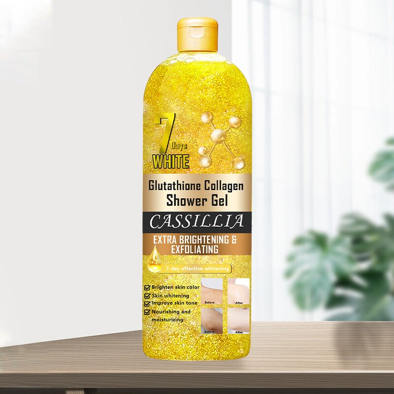 Body Wash Manufacturer - Vitamin C Deep Cleansing Glutathione Collagen Whitening Exfoliant Sample Size