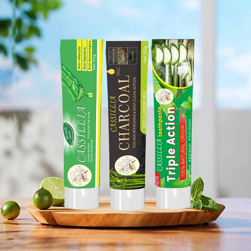 Toothpaste Manufacturer - Natural Formula 150g Peroxide Natural Organic Bamboo Whitening Anti-Cavity Sensitive Teeth