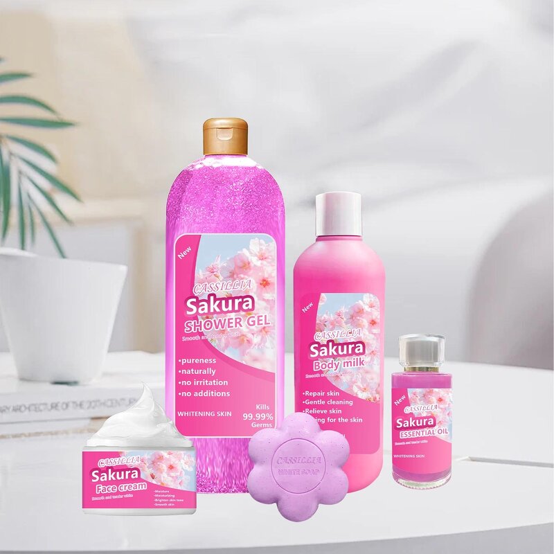 Bath Gift Set Manufacturer - OEM Bath Gift Sets Shower Gel Body Lotion Soap Oil Home Spa for Women