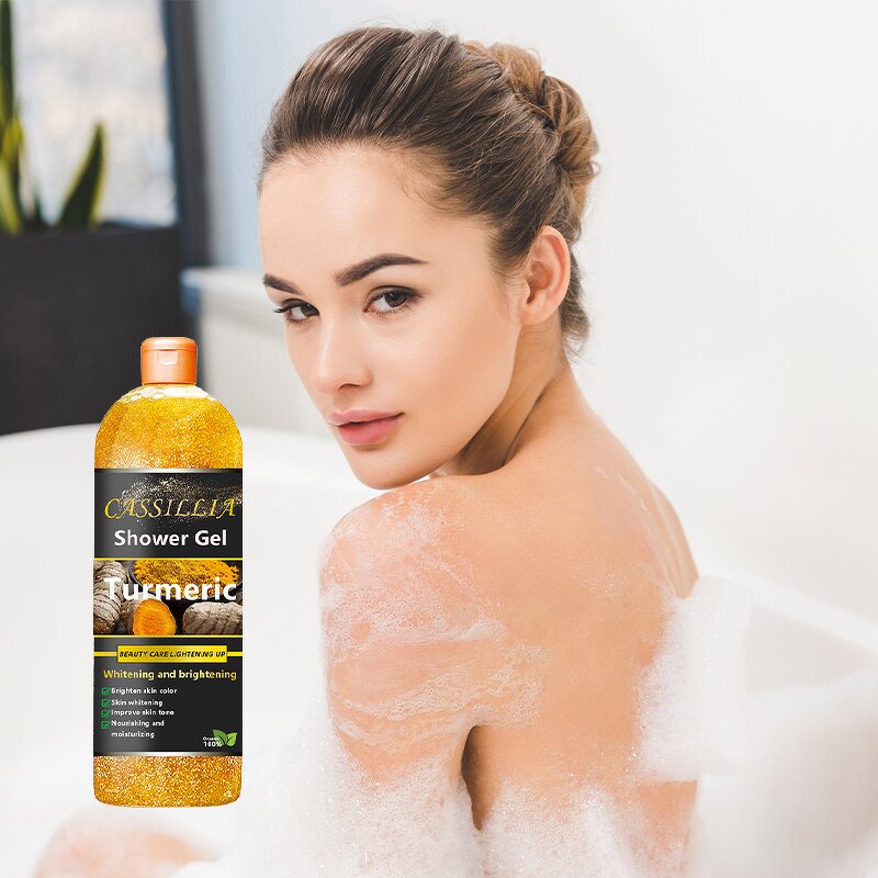 Body Wash Manufacturer - Natural Organic Turmeric Lightening African Black Skin Whitening Moisturizing