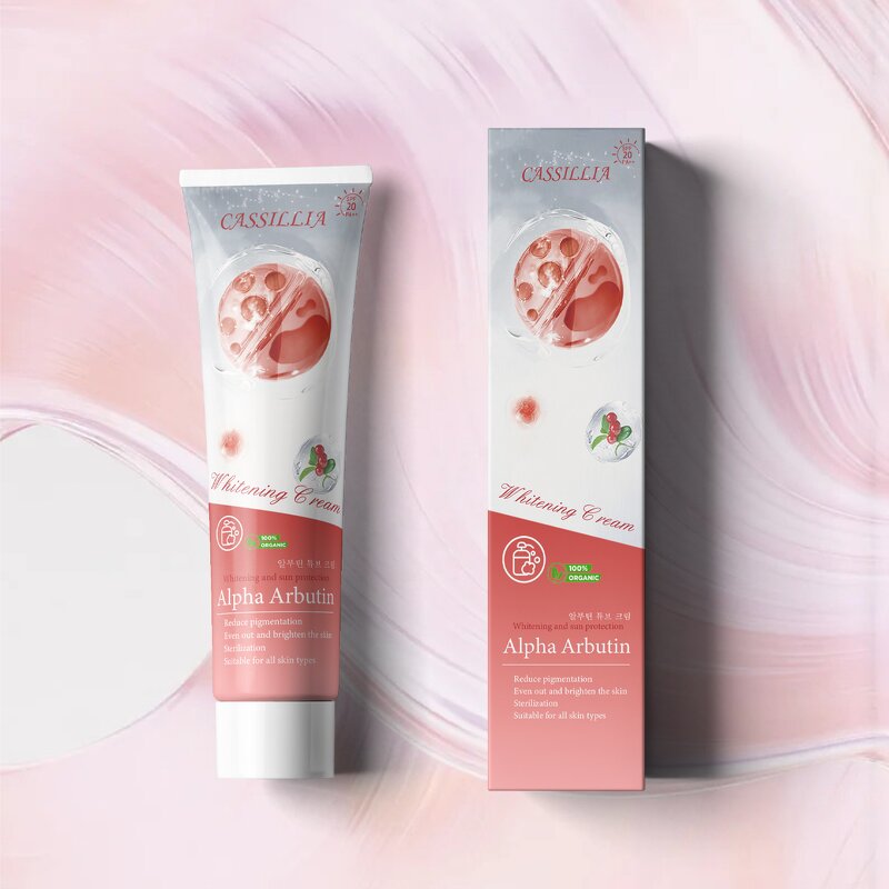 Face Cream Manufacturer - Gentle Brightening Anti-Wrinkle Alpha Arbutin in OEM Tube Packaging