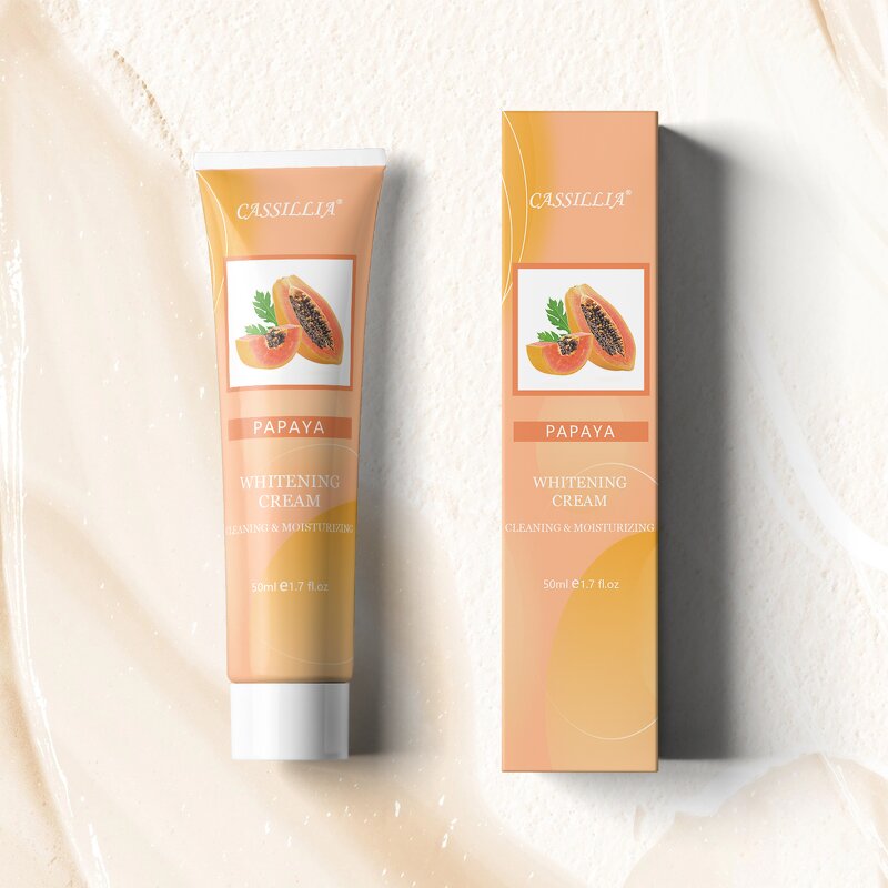 Facial Cream Manufacturer - Organic Korean Beauty Papaya Extract Brightening Anti-Aging Freckles Removal