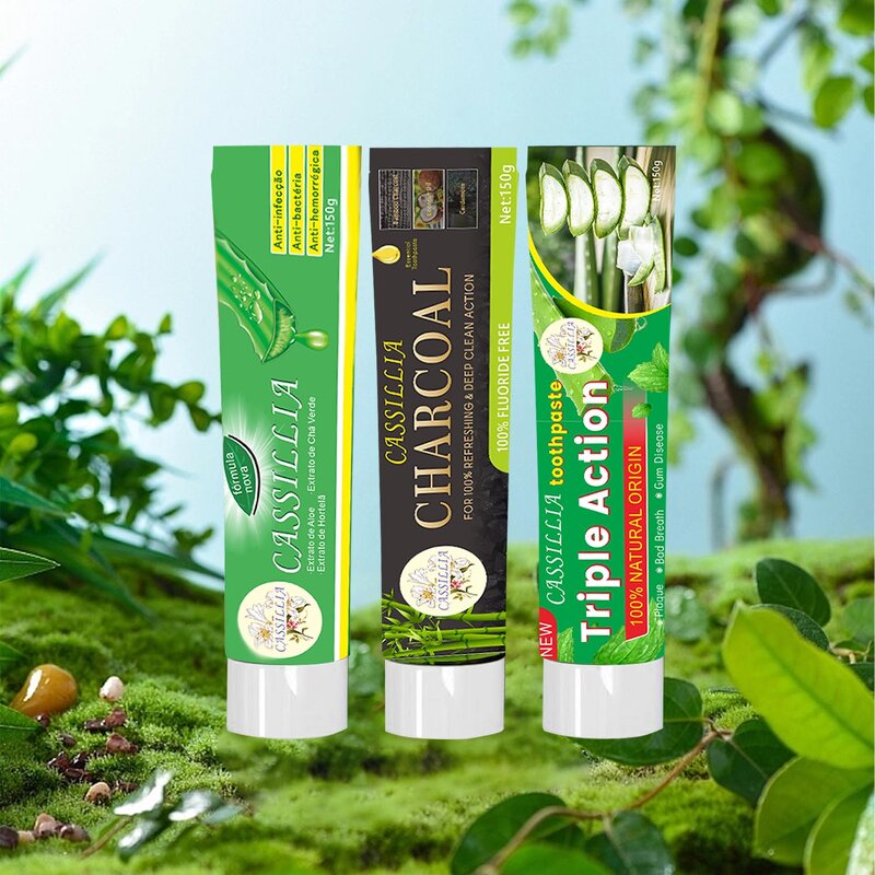 Toothpaste Manufacturer - Natural Formula 150g Peroxide Natural Organic Bamboo Whitening Anti-Cavity Sensitive Teeth