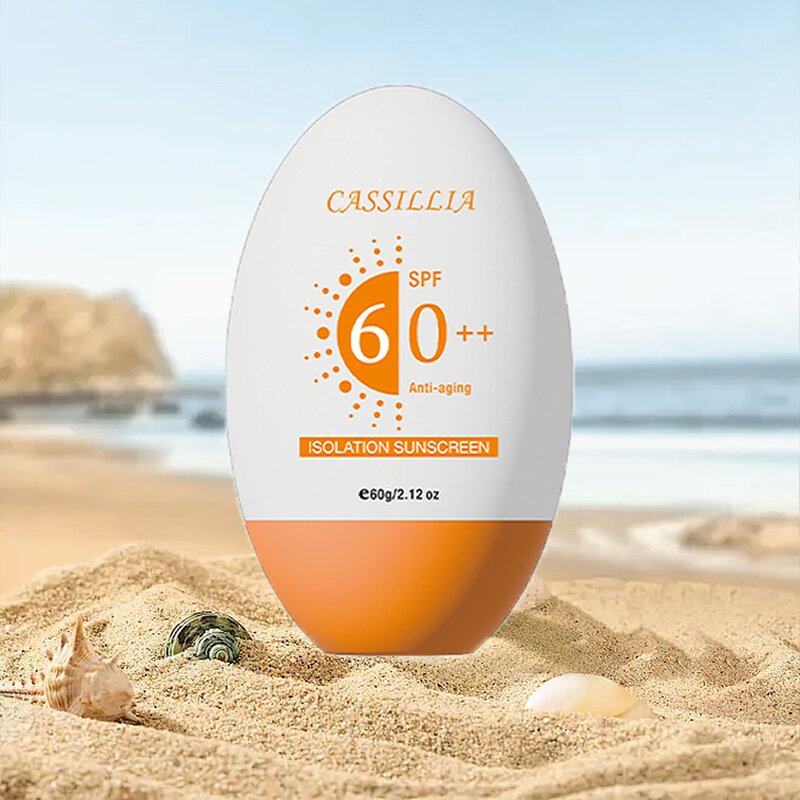 Sunscreen Cream Manufacturer - Private Label Natural Sunscreen SPF 60 Long Lasting Waterproof Moisturizing Women