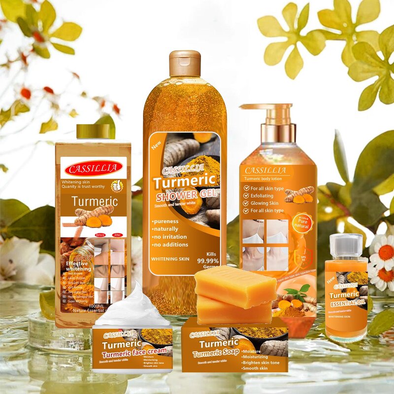 Spa Gift Set Manufacturer - New Arrival Brightening Skincare Kit Shower Gel Body Lotion Bath Spa