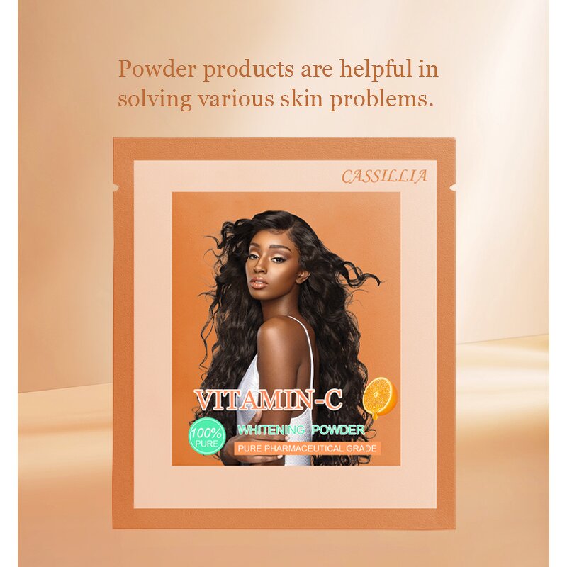 Brightening Powder Manufacturer - Pure Vitamin C Lightening for Face Body Shower Gel Serum Personal Care