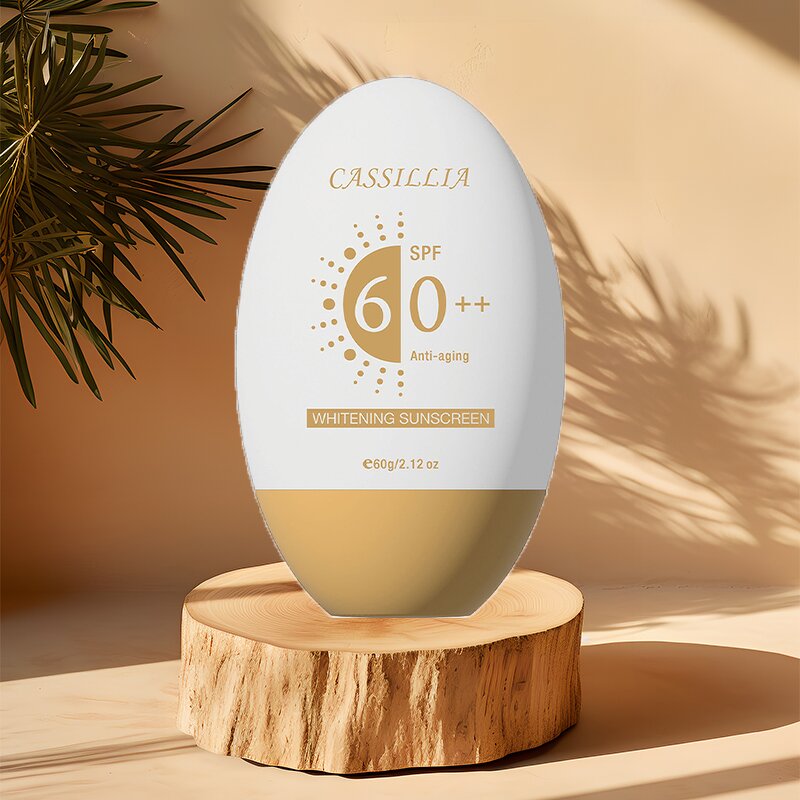 Sunscreen Cream Manufacturer - Natural Organic Anti-aging Moisture SPF60++ 60g Whitening for Black Skin