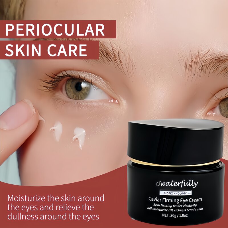 Eye Roller Serum Manufacturer - Korean Vegan Massage Anti-puffiness Anti Aging Brightening Caffeine Repair Eye Bags Cream & Custom