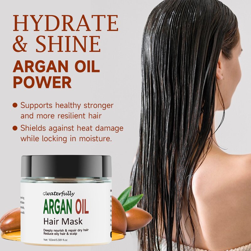 Hair Hydrating Mask Manufacturer - with High Quality Treatment Argan Oil & Hot Big Sale