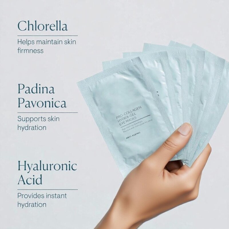 Eye Mask Manufacturer - 2025 OEM Collagen Organic Hyaluronic Acid Dark Circle Remove Under Anti Age & Wholesale