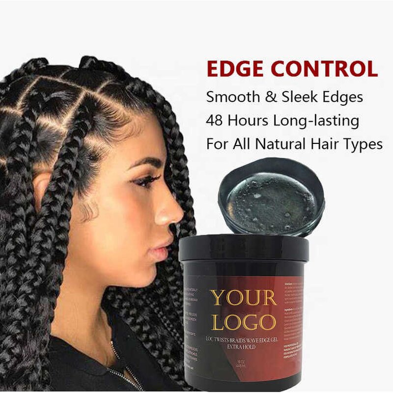 Wave Pomade Manufacturer - with Shea Butter for Oil Man Hair Growth Edge Control Kit & Private Label