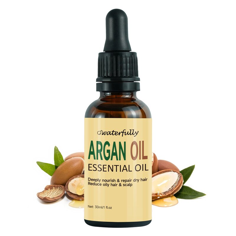 Argan Oil Manufacturer - Organic Silk Thicken Repair Leave in Moroccan for Damaged Frizz Dry Hair & Private Label