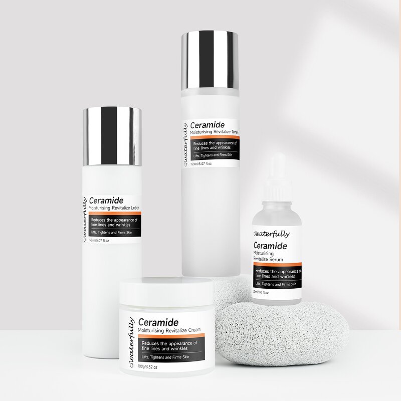 Face Serum Manufacturer - Formulated With Ceramide Hyaluronic Acid for Deep Soothing Hydration Accept OEM ODM & Custom Logo