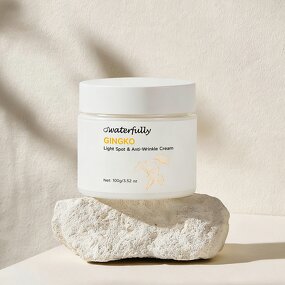 Water Cream Manufacturer - Korea Vegetal Ginkgo Light Bouncy Moisturize Brightening Firming for Red Sensitive Skin with Hyaluronic Acid