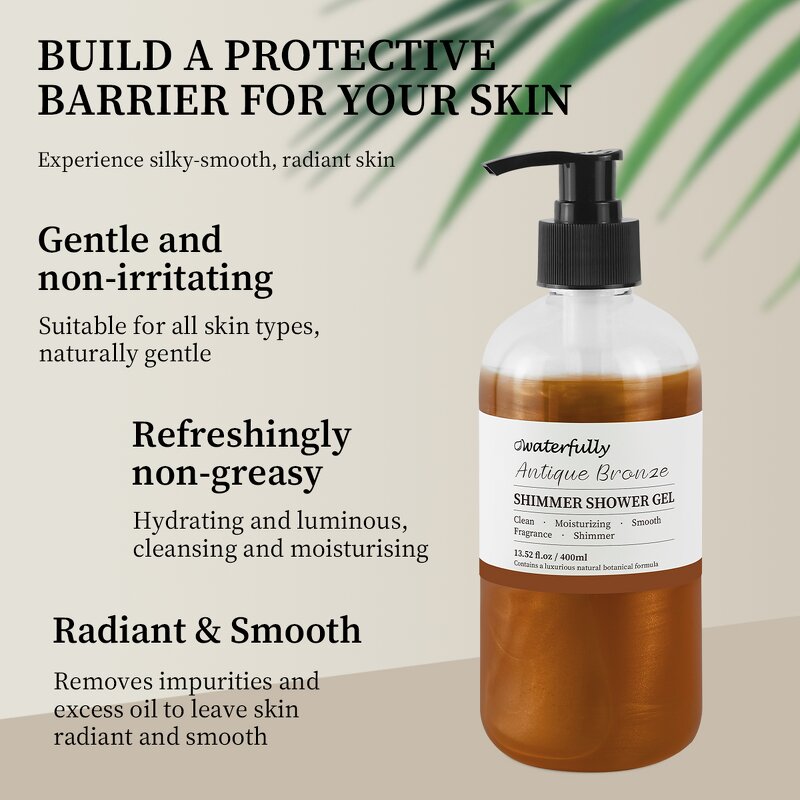 Shower Gel Manufacturer - Natural Organic Goat Milk Exfoliating Brightening Golden Shine Moisturizing Whitening Body