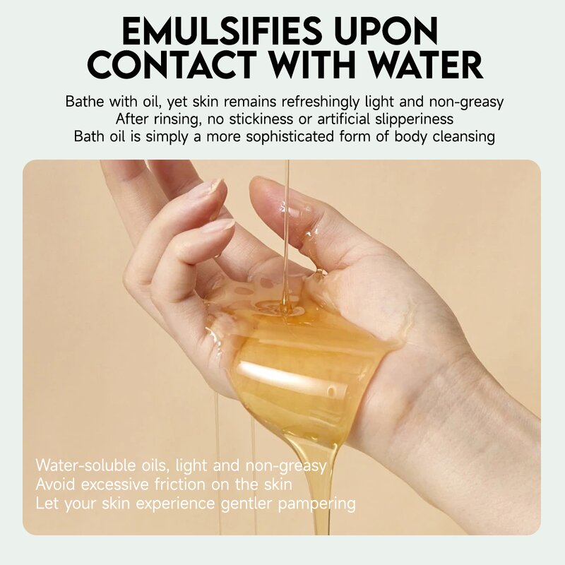 Bath Oil Manufacturer - Eucalyptus Mint Body Wash Cleansing Oil Shower Oil for Face Body Soften Moisturize for Family & Wholesale