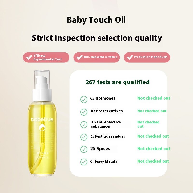 Baby Oil Manufacturer - 100% Natural Hydrating with Grape Seed Oil Sweet Almond Oil for Calming Soothes Skin & Private Label
