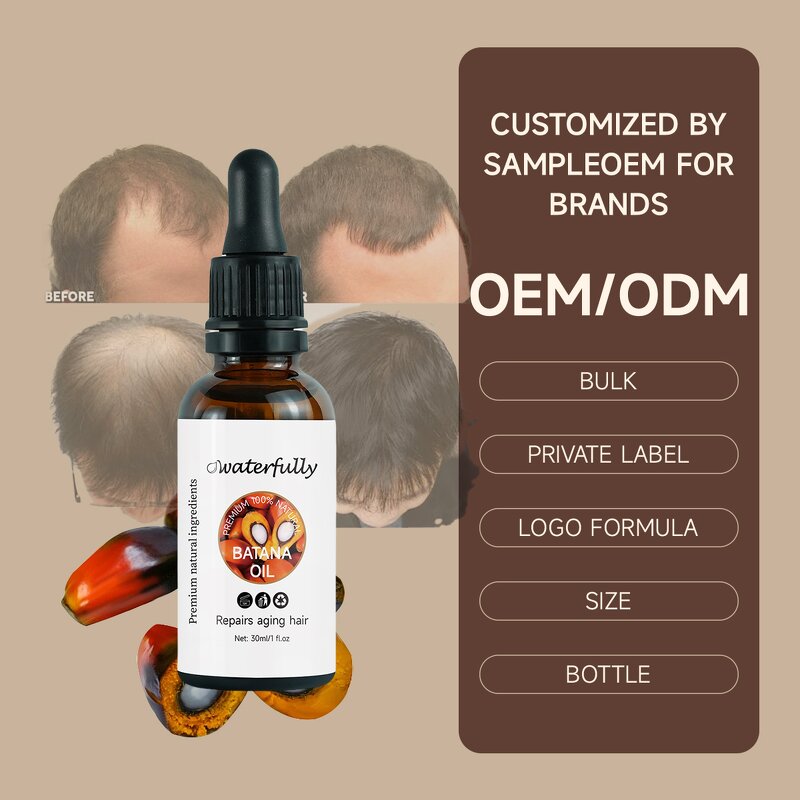 Batana Oil Manufacturer - Organic Pure Herbal Serum for Hair Loss & Factory Price Wholesale