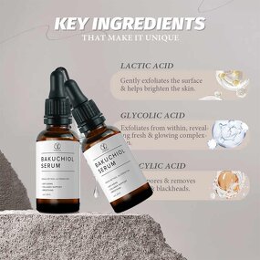 Bakuchiol Serum Manufacturer - Organic Retinol Anti Aging Anti-wrinkles Natural Face Serum & OEM 2025