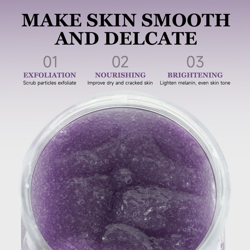 Body Scrub Manufacturer - Lavender Foot a Blend of Lavender Essence Shea Butter Coconut Oil for Fragrant Journey