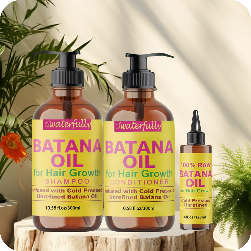 Hair Shampoo Set Manufacturer - Batana Oil Anti-hair Loss Mask Conditioner Promotes Growth Thicker & OEM