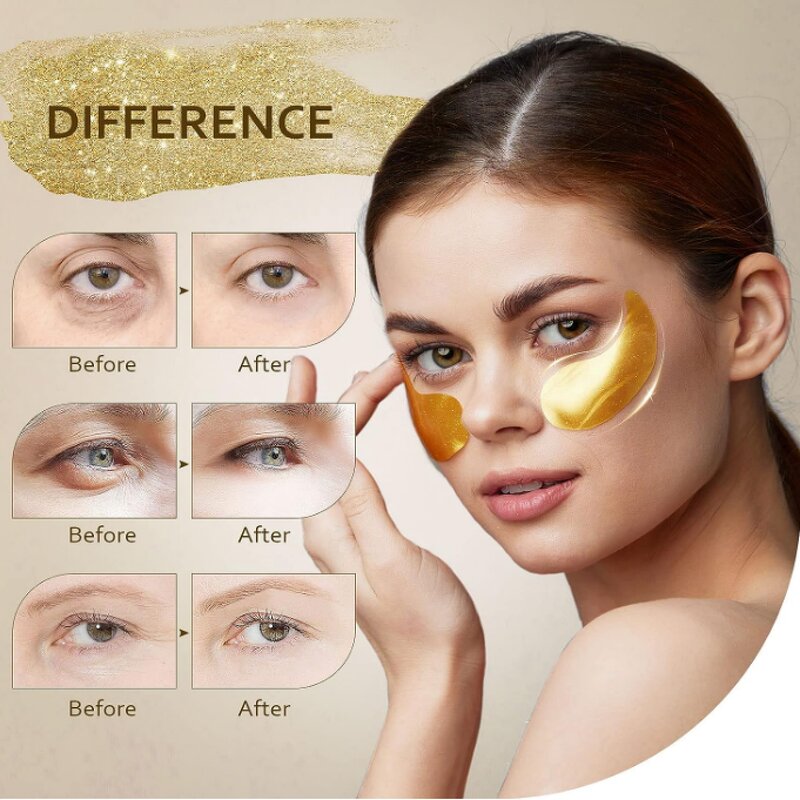 Eye Mask Manufacturer - 2025 Trending Collagen Hydrogel Organic Moisturizing Dark Circle Remove Under & Wholesale