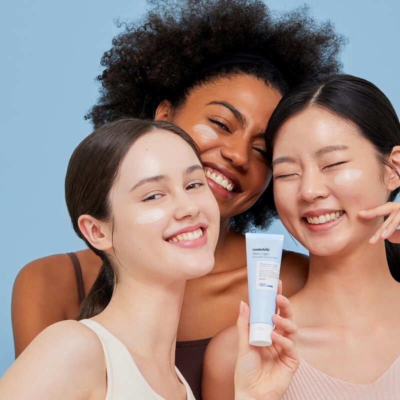 Sunscreen Cream Manufacturer - SPF50 Vegan Anti-aging Oil-control Whitening with Hyaluronic Acid