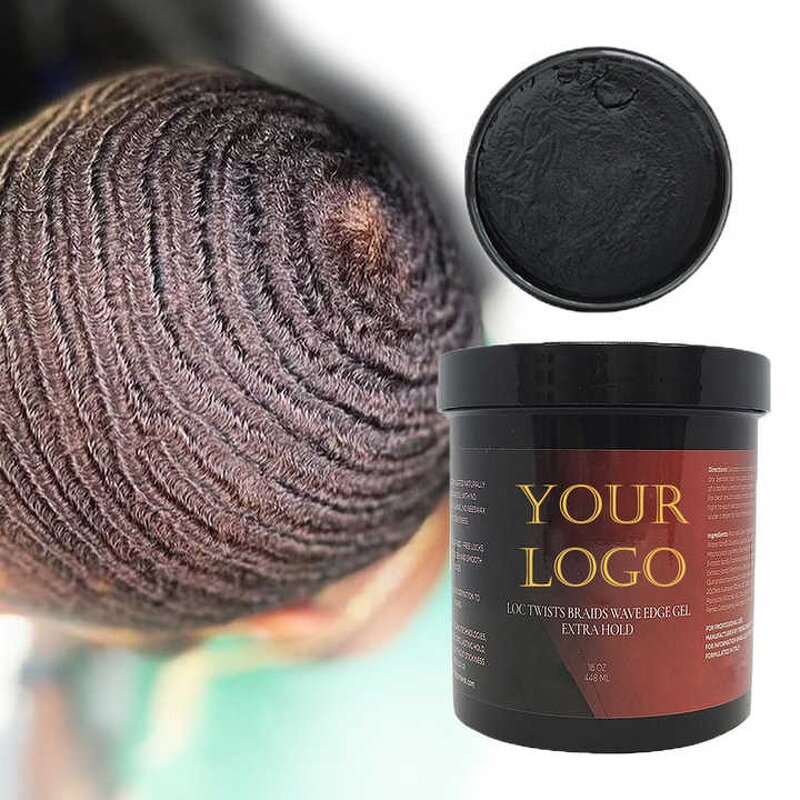 Wave Pomade Manufacturer - with Shea Butter for Oil Man Hair Growth Edge Control Kit & Private Label