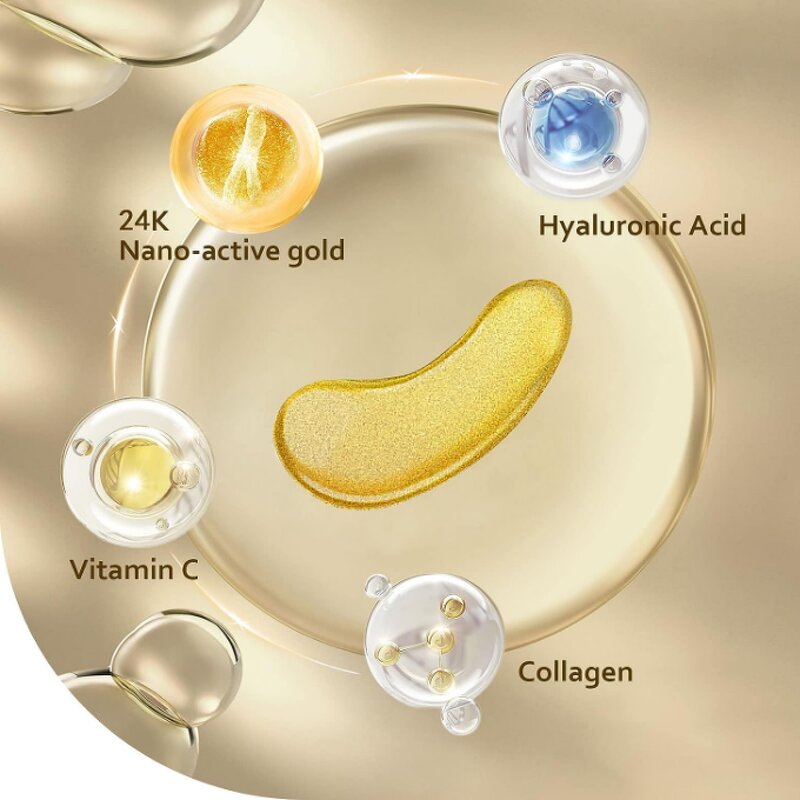 Eye Mask Manufacturer - 2025 Trending Collagen Hydrogel Organic Moisturizing Dark Circle Remove Under & Wholesale